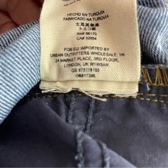 We The Free People High Waist Ankle Cropped Cotton Denim Mom jeans womens 31 - Picture 13 of 15